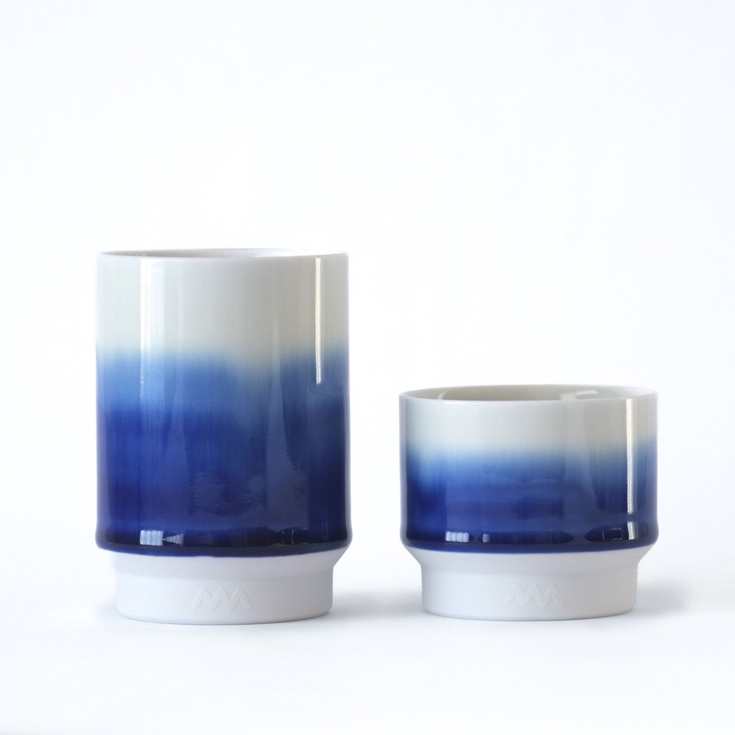 Asemi Hasami-Yaki Tasse Indigo Gradient Groß