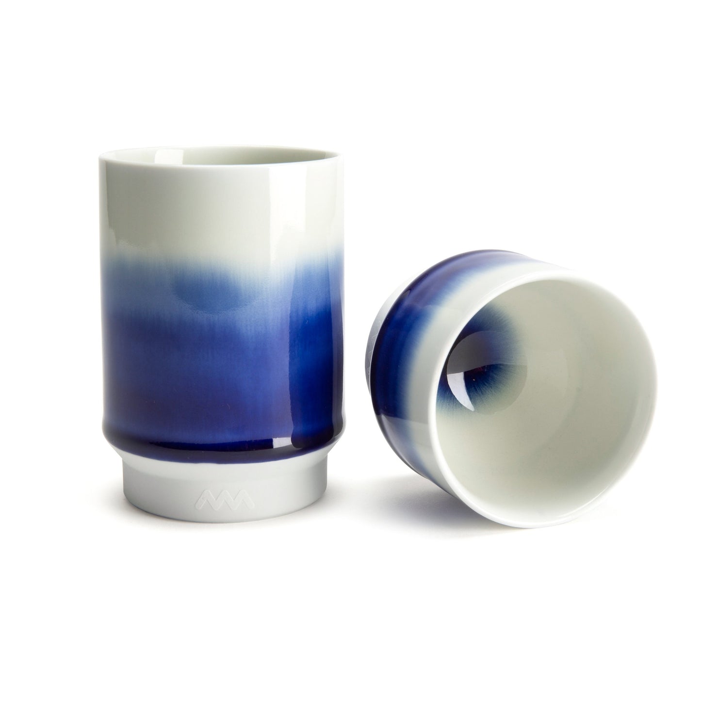 Asemi Hasami-Yaki Cup Indigo Gradient Large